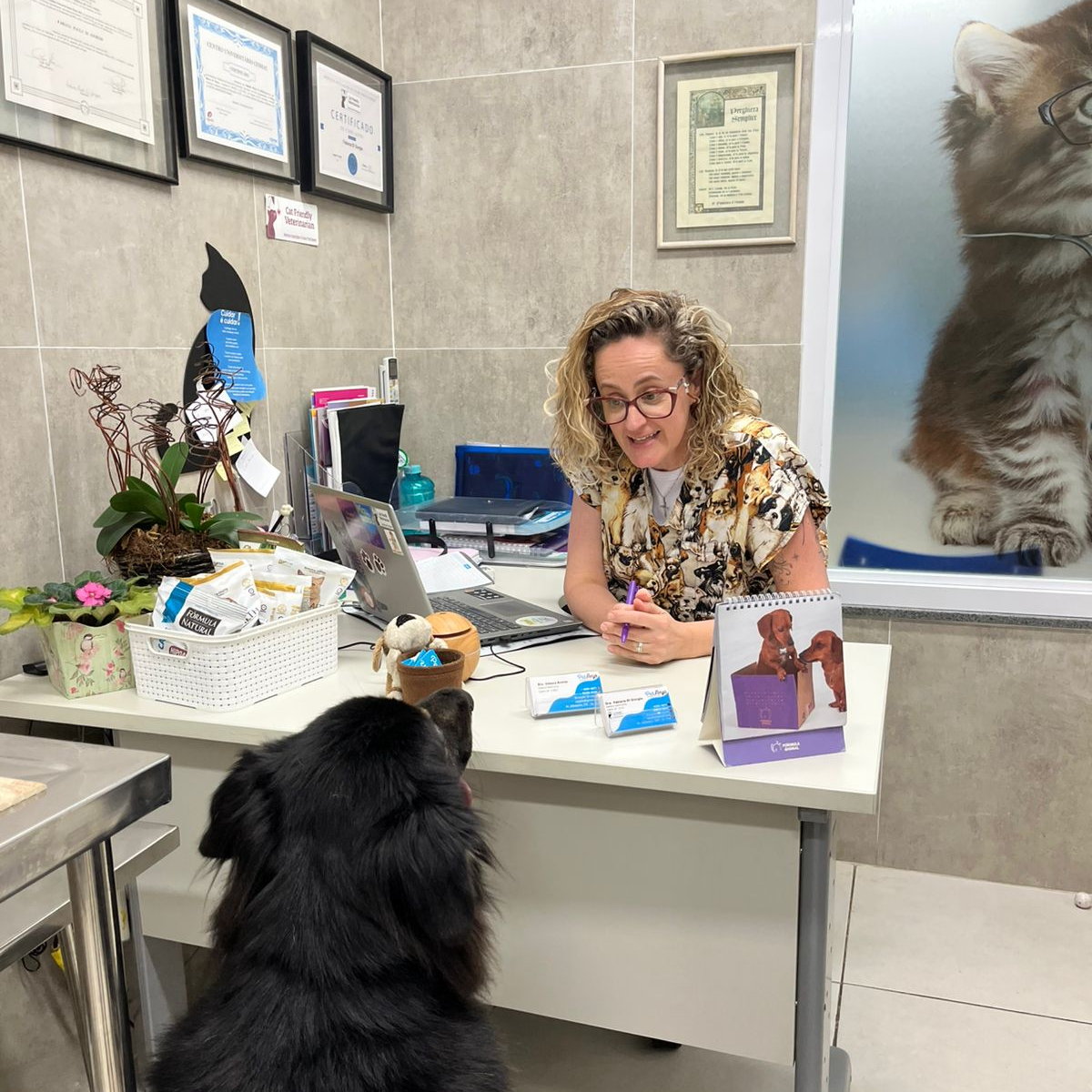 Recepção da Clínica